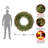 Norwood Fir Wreath with Lights-207614356-207614358