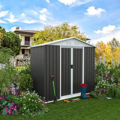 Abri de jardin avec rangement pour outils 6Ftx4ft
