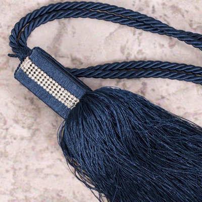 Liyuan Fabric 10cm Curtain Tieback