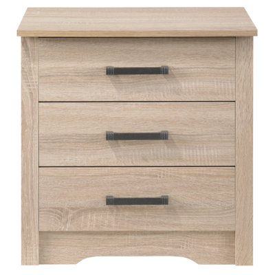 Sandle Wood Contemporary Nightstand by Lark Manor
