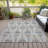 Machine Washable Indoor/Outdoor Xhevrie Linen Rug-111819363