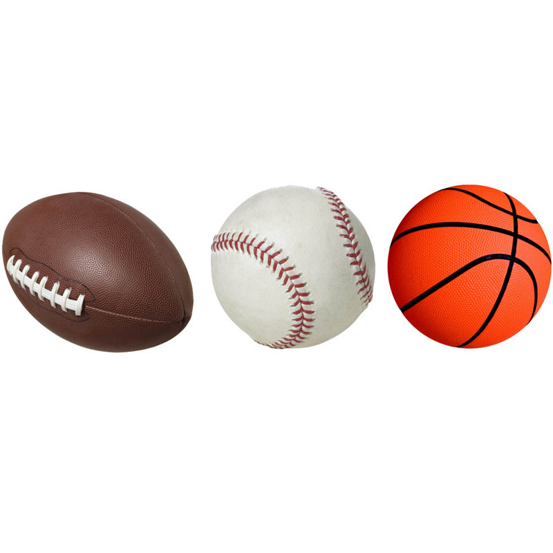 Décalcomanie murale multi-paquet sports ball