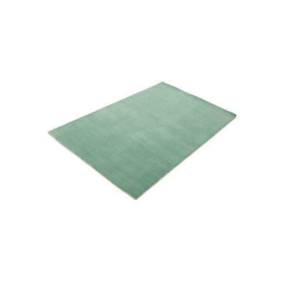 Solid Colour Wool Hand Woven Area Rug