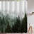 Irmhilde Abstract Shower Curtain with Hooks Included