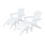 Ensemble Adirondack POLYWOOD 4 pièces South Beach-9706372