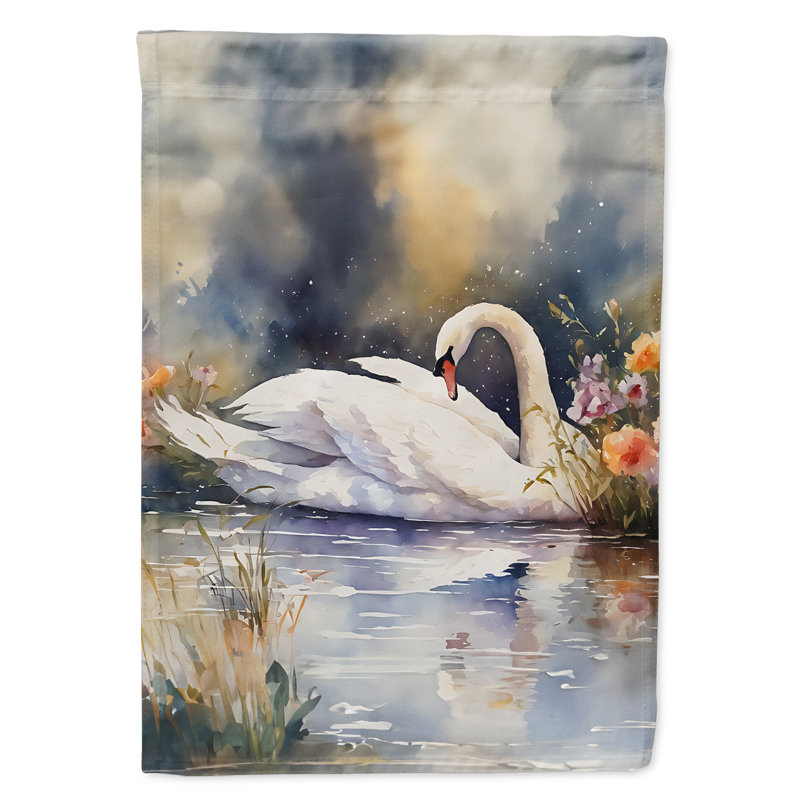 Drapeau de jardin en polyester double face H 15,5 po x l 11,25 po