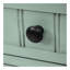 Console étroite, canapé mince avec trois tiroirs de rangement et une tablette inférieure pour le salon, assemblage facile (bleu rétro)-613609563