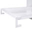 Grand lit escamotable avec tablette, blanc