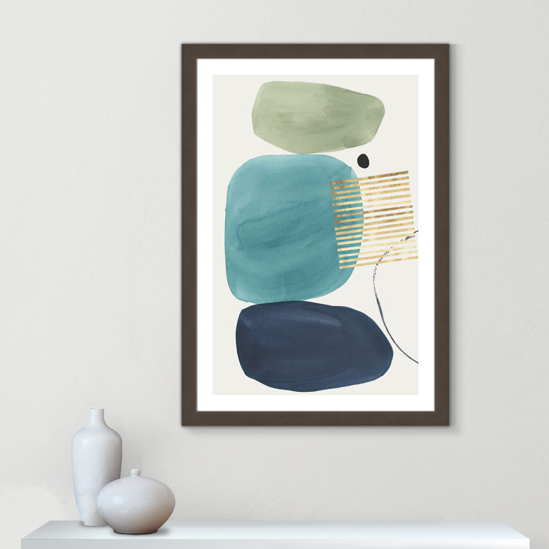 Pistachio Dreams - reproduction de cadre photo, Cadre bronze industriel brossé, H 37 po x l 27 po x P 1,25 po