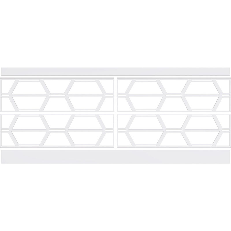 Ensemble de lambris en PVC Greeley, H 36 po x l 94,5 po x P 0,625 po