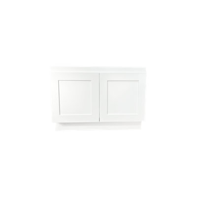 Sign Holder-Assemble-Plywood 34.5'' H Plywood Standard Base Cabinet Ready-to-Assemble