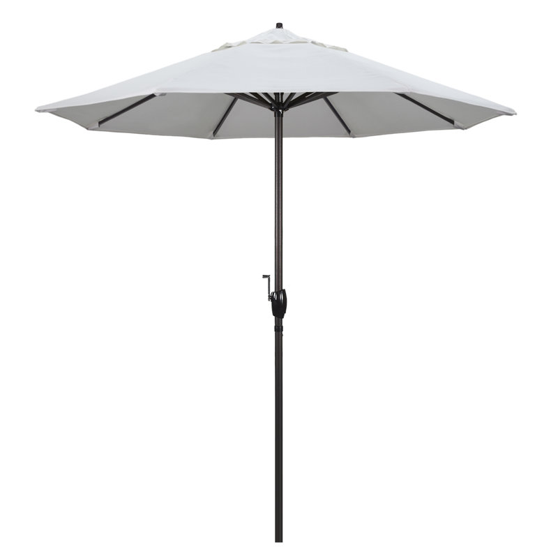 Parasol de marché 7,5 pi Nunez, Blanc - oléfine