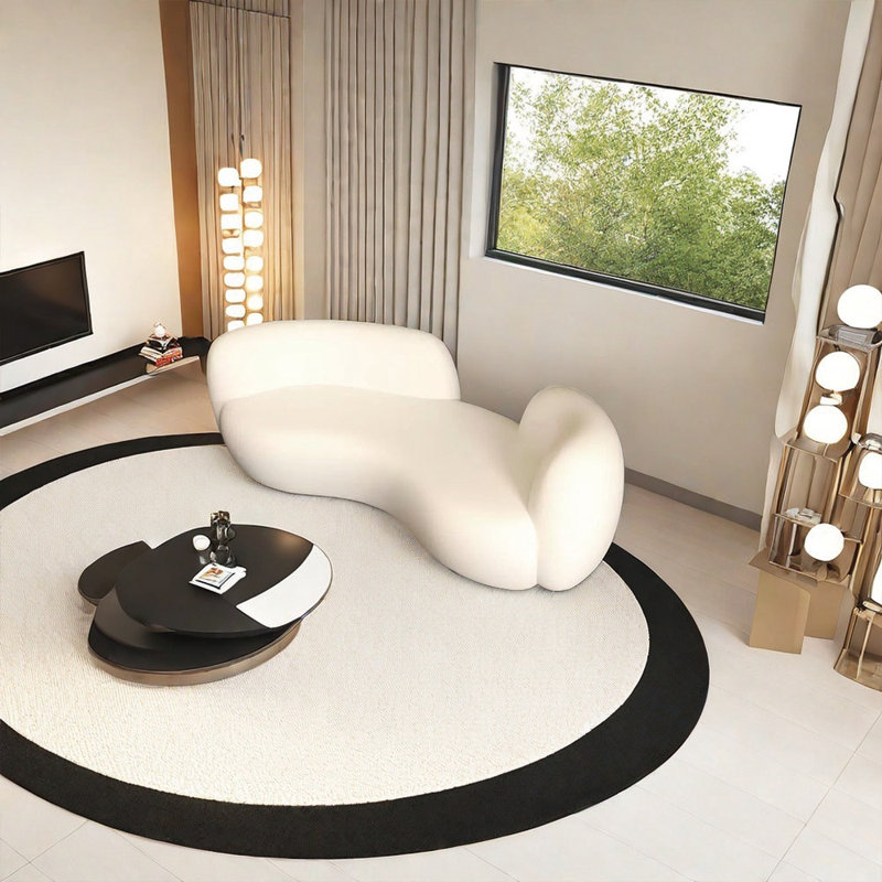 Alvieri, 28.35" H x 82.68" W x 41.35" D, 3