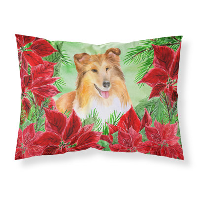 Taie d’oreiller poinsettas