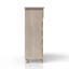 Commode 5 tiroirs en bois gris antique