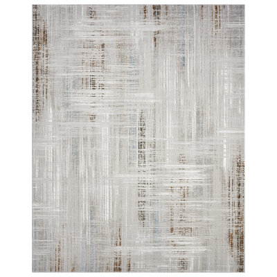 Bunnell Woven Crosshatch Area Rug