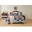  Red/Blue Floral Cotton Patch Work Quilt Set Bedding-88427663
