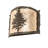 Jamika Steel Flush Mounted Sconce