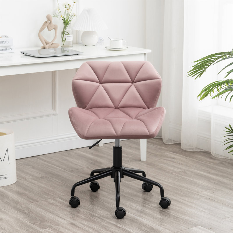 Chaise de bureau pivotante Eldon, Mauve