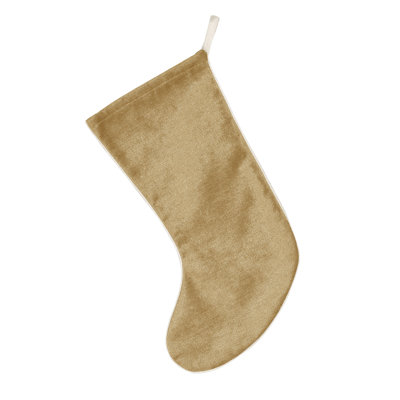 Chaussette de Noël en velours Tinsel