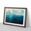 Boat out to Sea in Abstract - Picture Frame Painting Print-55679545-55679550