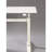 47" Standing Desk In White For Office Use, Rectangular Shape, Build Height Adjustable Office, Design With Manual Control Option