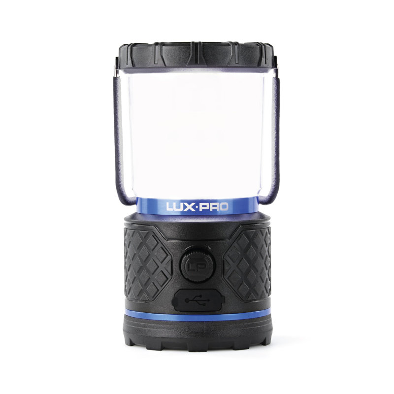 Lanterne DEL LUXPRO LP1513 rechargeable double puissance 940 lumens avec lentille diffuse