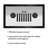 Wood Rectangle Wall Mirror