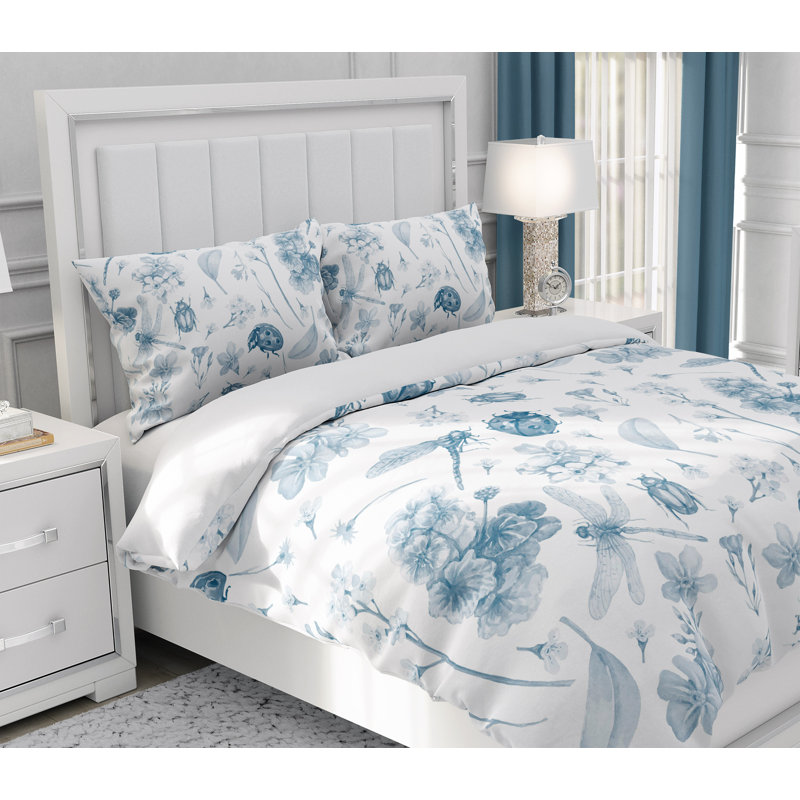 Abstract Duvet Cover, King Duvet Cover + 2 King Shams