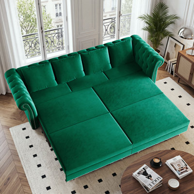 Canapé-lit Chesterfield 90 po