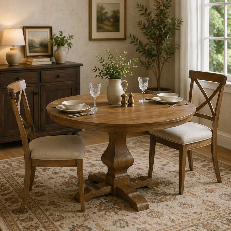 Table de salle à manger, Naturel