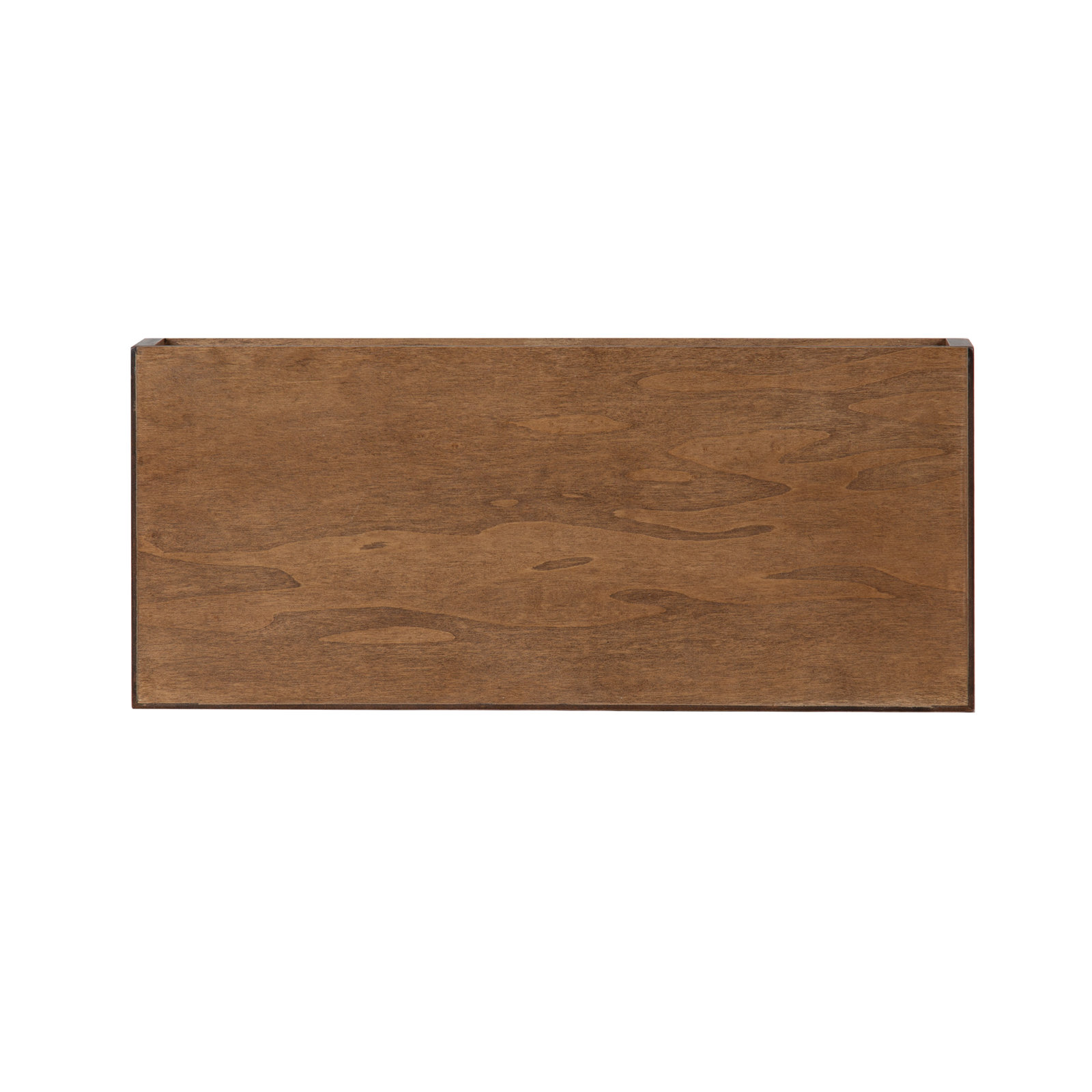 Jeremiah Floating Shelf, 2.3" H x 18" W x 8" D, Rustic Brown
