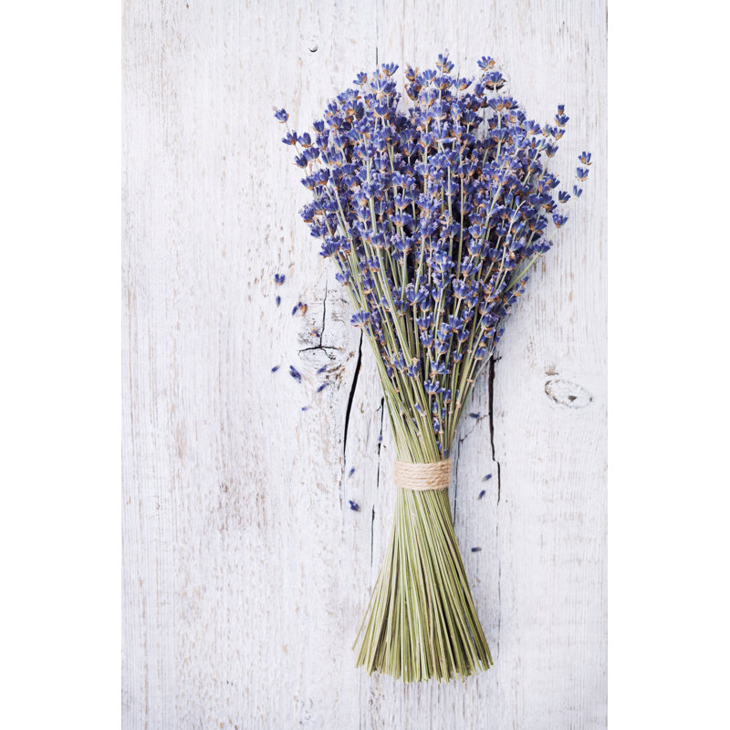 Dry Lavender Bunch by Julia Sudnitskaya - Wrapped Canvas Print, 46cm H x 30cm W x 3.8cm D