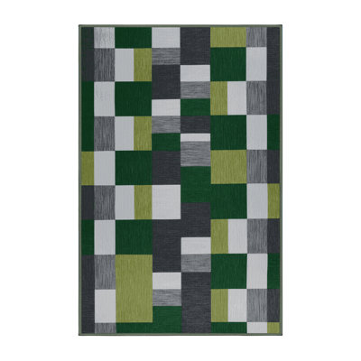 Tapis botanique lavable à la machine