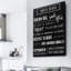 «Chalkboard Rules II», reproduction d'art textuel sur toile-29146396-63701613
