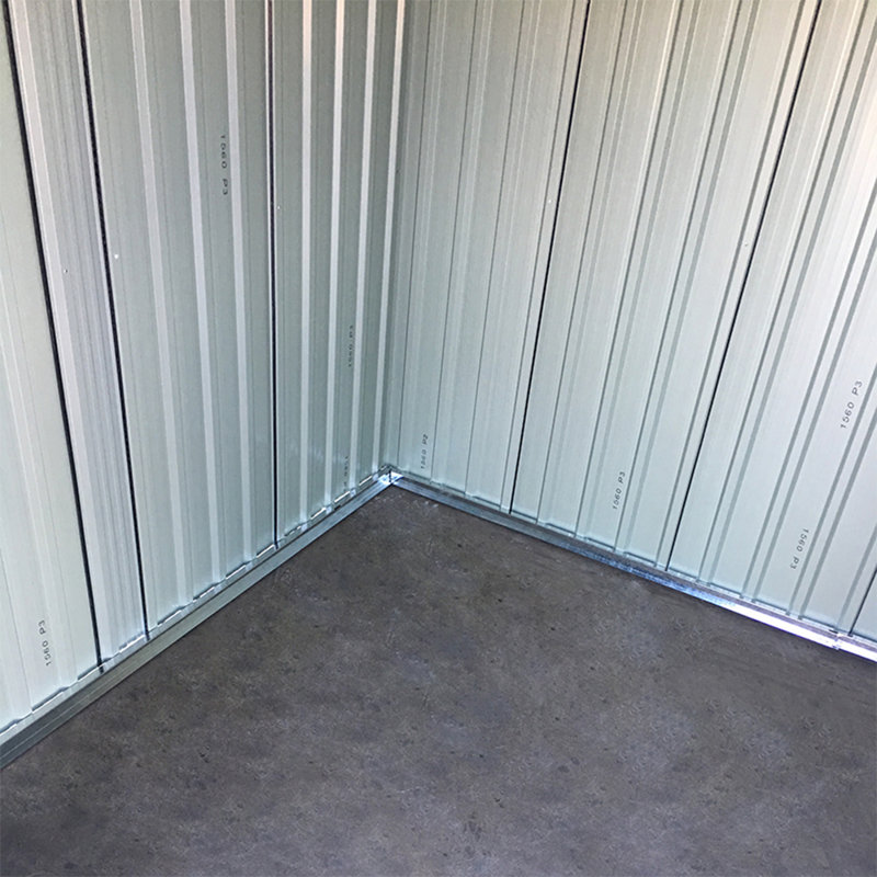 6x8 FT Large Metal Apex Roof Garden Tool Storage Shed