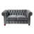 Velours gris foncé est en rupture de stock