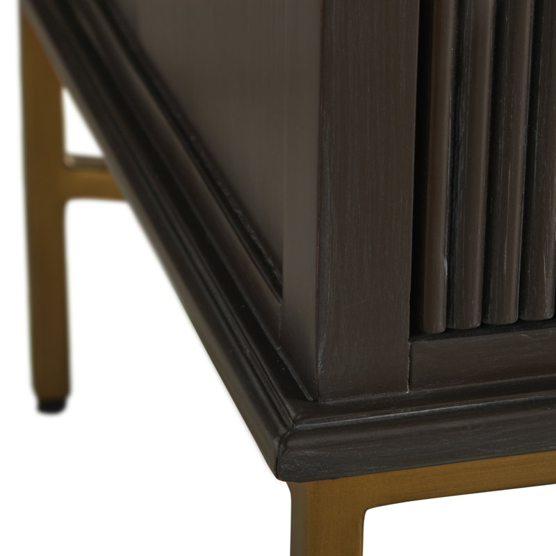 Riggs Chest - Dark, Sesame Black, Stained Brass