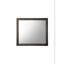 Miroir sophistiqué avec finition naturelle pour un rehaussement moderne
