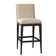 Logan Upholstered Counter Stool with Solid Wood Frame