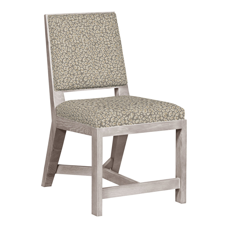 Chaise d'appoint rembourrée Thom Filicia Home, Cobalt Tuck, Gris colombe