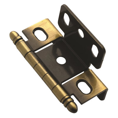 2.25" H × 2.25" W Butt/Ball Bearing Single Cabinet Wrap Hinge