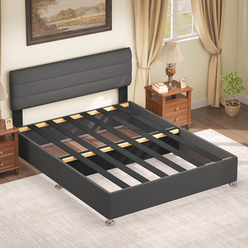 Upholstered Bed, Small Double (4')
