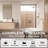 Circular Shower Faucet with Rough-in Valve-74557746