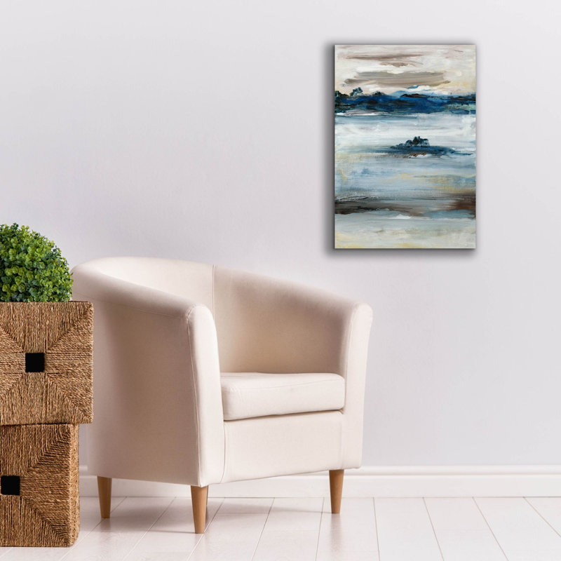 «Pure III» par Lila Bramma, art mural sur toile, H 26 po x l 18 po x P 0,75 po