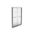 Double Sliding Shower Door 56 - 60"X70", Aluminum Frame, 8Mm Tempered Glass, Matte Black Finish, Bathroom, Waterproof, Quick Install Way Frame Enclosure, Sliding, Hardware, Easy Guidance