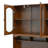 47'' W Computer Desk With Outlet And Hutch For Home Office