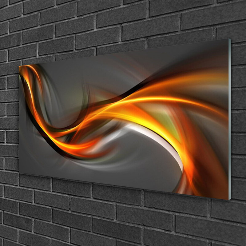 Art Abstract - No Frame Print on Glass