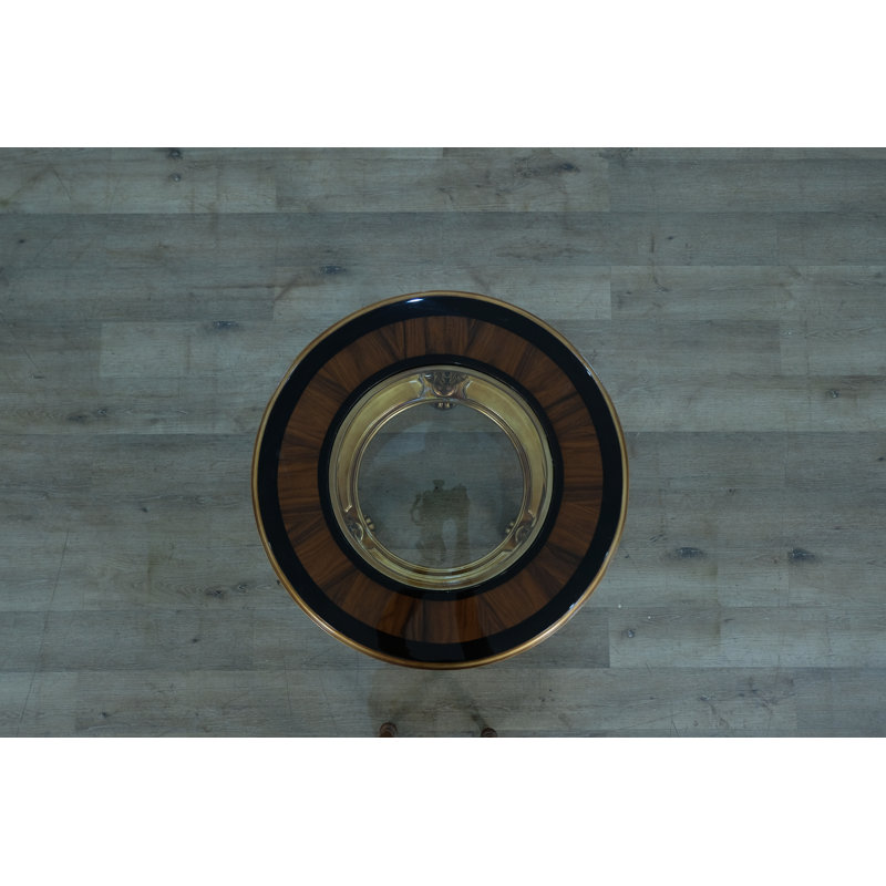 Glass End Table