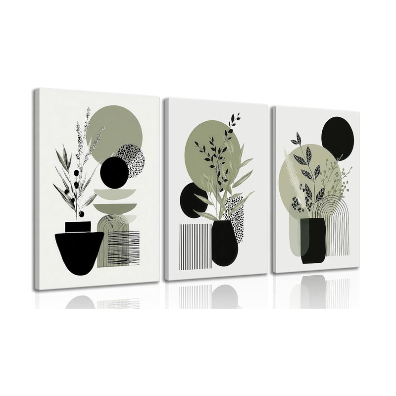3 Piece Wrapped Canvas Print